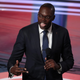 Michigan Lt. Governor Garlin Gilchrist speaks to the audience attending the Democratic Presidential Debate at the Fox Theatre July 31, 2019 in Detroit, Michigan.